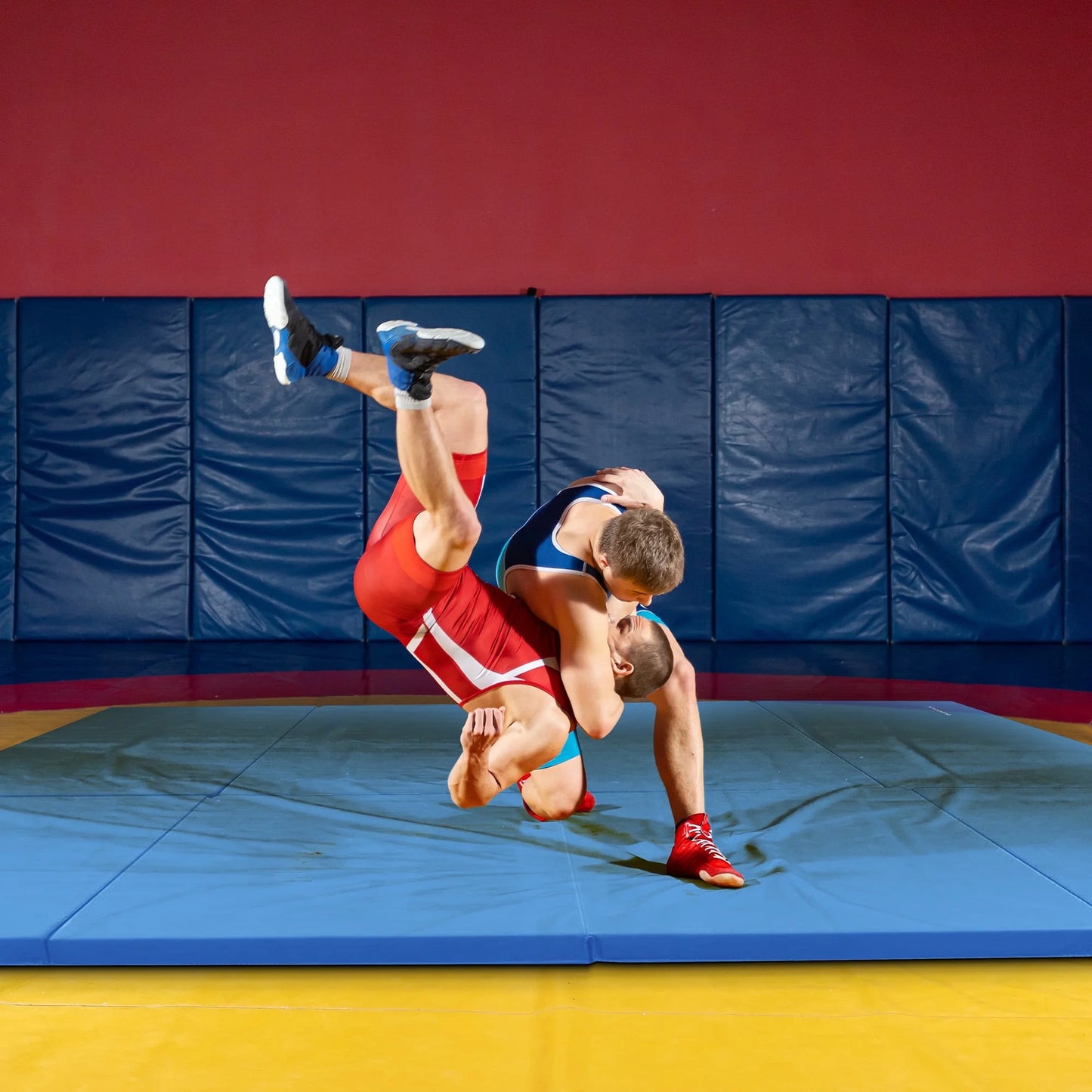 Fitness 4' X 10' X 2" All Purpose Gymnastic Folding Gym Exercise Aerobics Mat